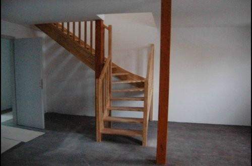 Fabrication escalier bois Thann