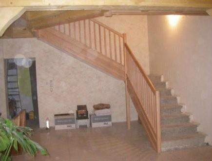 Création escalier et garde-corps en bois style traditionnel Thann