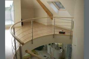 Escalier tournant intérieur Thann