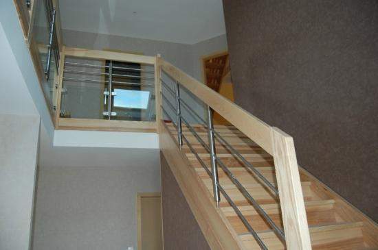 Construction et pose escalier maison Thann