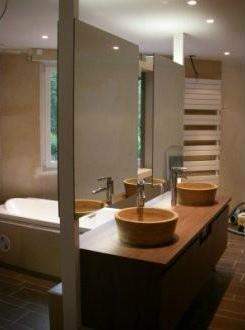 Création mobilier salle de bains Thann