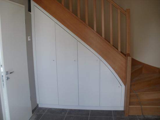 Escalier à l'intérieur maison Thann